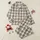 Women's Whimsical Hand-Drawn Brown Bear Muted Orange Basketball Charcoal Plaid MIDSUMMER Pattern Satin Pajamas Set - 1