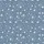 Women's Dusty Blue-Grey Heathered White Hand-Drawn Star Pattern Satin Pajamas Set - 2