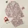 Women's Dusty Rose Pastel Cartoon Sleeping Cat Moon Star Cloud Gentle Pattern Satin Pajamas Set - 1
