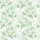 Nature Lovers' Very Pale Mint Botanical White Orchid & Olive Sage Green Bamboo Pattern Satin Pajamas Set - 2