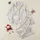 Women's Creamy Off-White Hand-Drawn Cottagecore Lavender Rose Sepia Berry Sage Leaf Pattern Satin Pajamas Set - 1