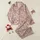 Women's Soft-Focus Dusty Rose Botanical Sage Green Leaf Cream Blossom Satin Pajamas Set - 1