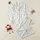 Women's Off-White Light Pink Sky Blue Deep Navy Beige Heart Star Dot Scattering Satin Pajamas Set - 1
