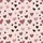 Women's Light Blush Pink Playful Hand-Drawn Hearts & Abstract Leopard Spots Dusty Rose Magenta Charcoal Black Satin Pajamas Set - 2