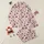 Women's Light Blush Pink Playful Hand-Drawn Hearts & Abstract Leopard Spots Dusty Rose Magenta Charcoal Black Satin Pajamas Set - 1