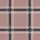 Women's Dusty Rose Charcoal Geometric Plaid Intersecting Grid with Off-White Lines Satin Pajamas Set - 2
