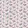 Women's Whimsical Pastel Pink Butterfly Hand-Drawn Grey Blue White Stripe Polka Dot Pattern Satin Pajamas Set - 2