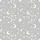 Women's Light Heather Grey Flecked Hand-Drawn Off-White Stars & Moons Celestial Pattern Satin Pajamas Set - 2