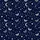 Women's Deep Navy Blue Galaxy Flat White Stars Constellations Gray Butterfly Art Satin Pajamas Set - 2