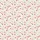 Women's Delicate Hand-Drawn Dusty Rose Pink Rose Light Blue Forget-Me-Not White Sprig Floral Pattern on Warm Off-White Satin Pajamas Set - 2