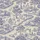 Women's Classic Indigo Toile de Jouy Pastoral Landscape with Deer, Villagers, and Cottages Satin Pajamas Set - 2