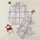 Women's Intricate Geometric Plaid Overlapping Grid in Muted Rose Pink, Dusty Blue, Creamy White Satin Pajamas Set - 1