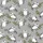 Women's Heather Grey Fluffy Black White Tabby Kitten Blue Eye Playful Branches Leaf Art Satin Pajamas Set - 2