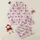 Women's Playful Hand-Drawn Pastel Pink White Vertical Stripe with Black 'Love' Script & Red Hearts Satin Pajamas Set - 1