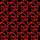 Modern Shoppers' Bold Black Friday Sans-Serif Text Repeating Black & Vibrant Red Ribbon Entangled Graphic Satin Pajamas Set - 2