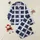 Timeless Style: Deep Navy White Light Blue Grey Geometric Tartan Plaid Wearable Textile Satin Pajamas Set - 1