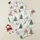 Women's Plus Size Whimsical White Blue Snow Hills Watercolor Red Green Deer Bunny Christmas Design Satin Pajamas Set - 1