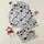 Aspirational Solid Black Hearts Free-Flowing ECG 'Become Better' Pattern Gray Satin Pajamas Set - 1