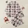 Kitten Lover's Adorable Fluffy Baby Kittens Pink Plaid Hearts: Black White Gray Hatched Design Satin Pajamas Set - 1