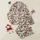 Festive Celebrator's Merry Christmas Text Tree Present Stocking All-Over Pattern Fabric Satin Pajamas Set - 1