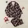Chic Style Pink Plaid Bows Seamless Pattern on Black Item Satin Short-Sleeve Pajamas Set - 1
