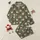 Women's Whimsical Coffee Gnomes Deep Olive Green Rustic Illustrative Pattern Satin Pajamas Set - 1