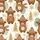 Highland Cow Lovers' Adorable Fluffy Caramel Plaid Hat Hot Chocolate Golden Snowflake Evergreen Winter Pattern Satin Pajamas Set - 2