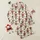 Holiday Enthusiasts' Whimsical Hand-Drawn Nutcracker Toy Soldier Festive Pattern with Cream, Red, Green Winter Foliage Satin Pajamas Set - 1