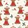 Highland Cow Lover: Festive Baby Calves in Red Sweaters, Holly & Snow Pattern Design Satin Pajamas Set - 2
