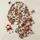 Holiday Enthusiasts' Whimsical Highland Cow, Hot Cocoa, Snowmen Festive Winter Pattern in Red, Green, Gold, Brown Satin Pajamas Set - 1