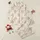 Women's Whimsical Hand-Drawn Christmas Opossum Pattern with Santa Hats, Teacups, and Festive Accents on Soft Peach Satin Pajamas Set - 1