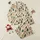 Women's Festive Cream Watercolor Fir Tree Red Bow Golden Ochre Holly Berry Pinecone Pattern Satin Pajamas Set - 1
