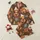Cozy Winter Fans' Highland Cow Calves Hot Cocoa Christmas Tree Seamless Pattern Satin Pajamas Set - 1