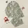 Women's Muted Olive Green Cute Sleepy Koala Eucalyptus & White Flower Hand-Drawn Pattern Satin Pajamas Set - 1
