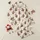 Festive Animal Lovers' Whimsical Highland Cows in Plaid Santa Hats, String Lights, Red Ornaments & Snowflakes on Creamy White Satin Pajamas Set - 1