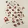 Highland Cow Fans' Whimsical Auburn Watercolor Cows, Christmas Lights, Santa Hat & Holly Pattern Satin Pajamas Set - 1