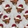 Highland Cow Enthusiasts' Textured Holiday Pattern: Shaggy Cows, Cranberry Red Santa Hats, Holly & Snowflakes Satin Pajamas Set - 2