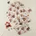 Women's Holiday Whimsical Watercolor Highland Cows, Santa Hat & Plaid Bow Ties, Snowy Red & White Flakes Satin Pajamas Set - 1