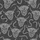 Western Lifestyle Enthusiasts' Repeating Hand-Drawn Highland Cow Heads Rustic Sketch White on Deep Charcoal Grey Satin Pajamas Set - 2