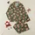 Highland Cow Lovers' Festive Military Green All-Over Illustrative Cow Pattern with Red Santa Hats, White Snowflakes & Holly Berries Satin Pajamas Set - 1