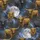 Highland Cow Lovers' Gritty Amber Photorealistic Cosmic Nebula Moon Cattle Artwork Satin Pajamas Set - 2