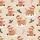 Cozy Christmas Enthusiasts' Fuzzy Highland Cow Pattern: Festive Santa Hats, Holly, Candy Canes, Gingerbread Satin Pajamas Set - 2