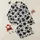 Unisex Adults' Bold Black White Abstract Cow Pattern Fluid Design Satin Pajamas Set - 1