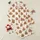 Farm Animal Lovers' Whimsical Brown Highland Cow Calves Christmas Pattern Red Santa Hats Colorful String Lights Satin Pajamas Set - 1