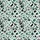 Women's Playful Abstract Muted Teal & Black Organic Amoeba Pattern Satin Pajamas Set - 2