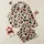Women's Adult Seamless Black Deep Reddish-Brown Organic Cow Spots Creamy Beige Pattern Satin Pajamas Set - 1