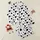 Women's Black & White Organic Cowhide Spot Celestial Moon Star Pattern Satin Pajamas Set - 1