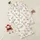 Women's Whimsical Tan Beige Dachshund Dog Repeating Pattern on White Satin Pajamas Set - 1