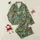 Cozy Christmas Fans' Chibi Highland Cow Hot Cocoa Mug Pattern: Red Green Gold Winter Holly, Marshmallow, Candy Cane Design Satin Pajamas Set - 1