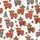 Holiday Animal Lovers' Whimsical Baby Highland Cow Christmas Pattern: Festive Sweaters, Gifts & Snowflakes Satin Pajamas Set - 2